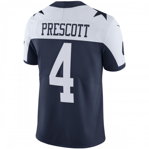 Dak Prescott Dallas Cowboys Nike Alternate Vapor Limited Jersey - Navy