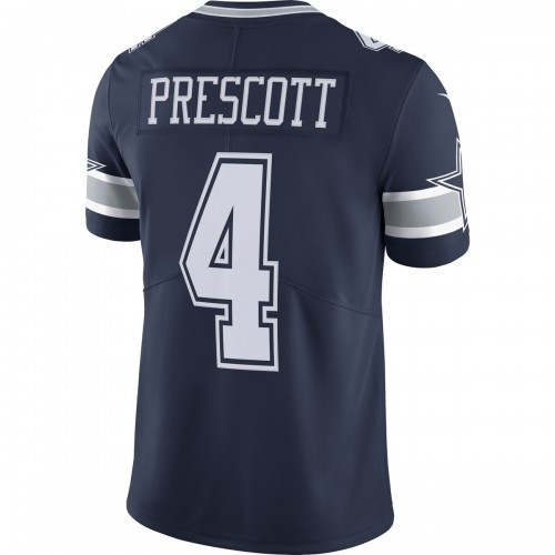 Dak Prescott Dallas Cowboys Nike Vapor Limited Player Jersey - Navy