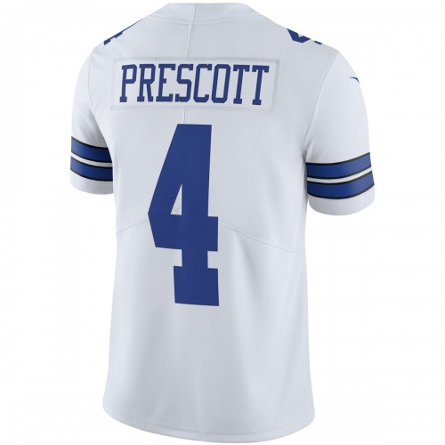 Dak Prescott Dallas Cowboys Nike Vapor Limited Player Jersey - White