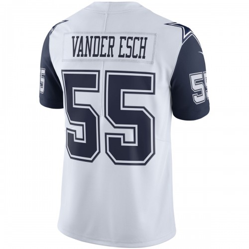 Leighton Vander Esch Nike Dallas Cowboys Color Rush Vapor Limited Jersey - White