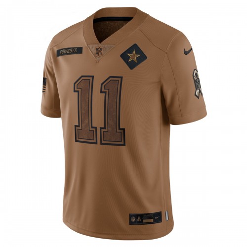 Micah Parsons Dallas Cowboys Nike 2023 Salute To Service Limited Jersey - Brown