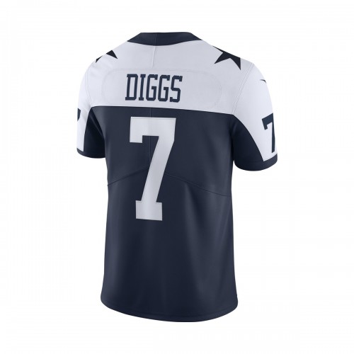 Trevon Diggs Dallas Cowboys Nike Alternate Vapor Limited Jersey - Navy