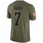 Trevon Diggs Dallas Cowboys Nike 2022 Salute To Service Limited Jersey - Olive