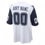 Dallas Cowboys Nike Alternate Custom Game Jersey - White