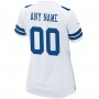 Dallas Cowboys Nike Women's Custom Game Jersey - White