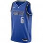 Kristaps Porzingis Dallas Mavericks Nike 2020/21 Swingman Jersey - Blue - Icon Edition