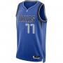 Luka Doncic Dallas Mavericks Nike 2021/22 Diamond Swingman Jersey - Icon Edition - Blue