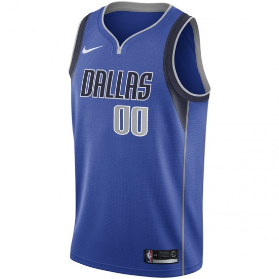 Dallas Mavericks Nike Swingman Custom Jersey Royal - Icon Edition