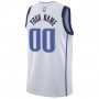 Dallas Mavericks Nike 2020/21 Swingman Custom Jersey - Association Edition - White