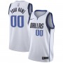 Dallas Mavericks Nike Youth Custom Swingman Jersey White - Association Edition
