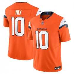 Bo Nix Denver Broncos Nike Vapor F.U.S.E. Limited Jersey - Orange Bo Nix Denver Broncos Nike Vapor F.U.S.E. Limited Jersey - Orange