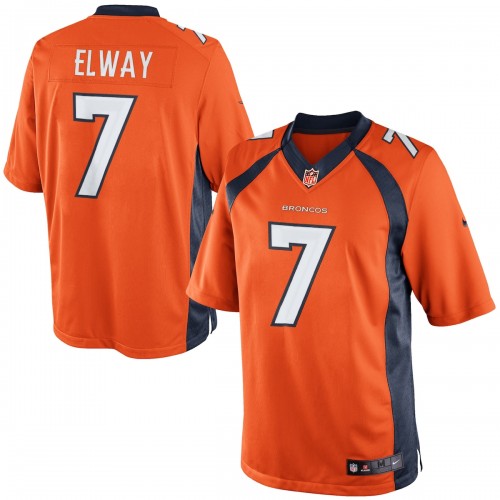 John Elway Denver Broncos Nike Retired Player Limited Jersey - Orange