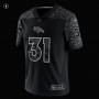 Justin Simmons Denver Broncos Nike RFLCTV Limited Jersey - Black