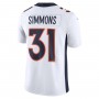 Justin Simmons Denver Broncos Nike  Vapor Untouchable Limited Jersey - White