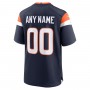 Denver Broncos Nike Alternate Custom Game Jersey - Navy