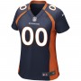 Denver Broncos Nike Women's Alternate Custom Game Jersey - Navy