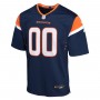 Denver Broncos Nike Youth Alternate Custom Game Jersey - Navy