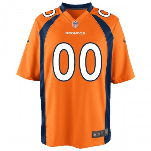 Denver Broncos Nike Youth Custom Game Jersey - Orange