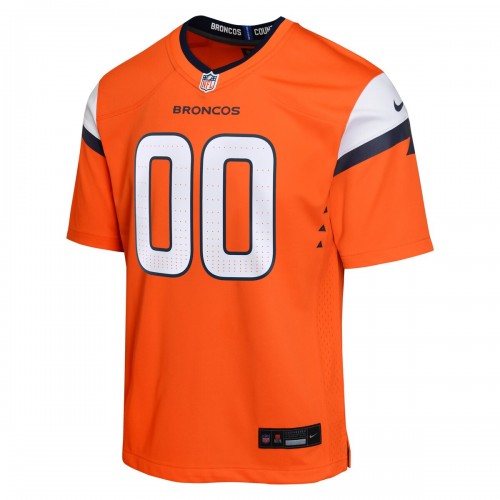 Denver Broncos Nike Youth Custom Game Jersey - Orange