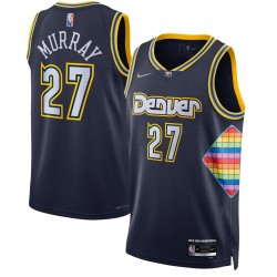 Jamal Murray Denver Nuggets Nike 2021/22 Swingman Jersey - City Edition - Navy Jamal Murray Denver Nuggets Nike 2021/22 Swingman Jersey - City Edition - Navy