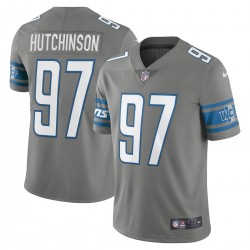 Aidan Hutchinson Detroit Lions Nike Alternate Team Vapor Limited Jersey - Steel