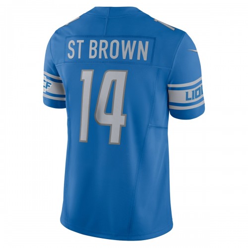 Amon-Ra St. Brown Detroit Lions Nike Vapor F.U.S.E. Limited  Jersey - Blue