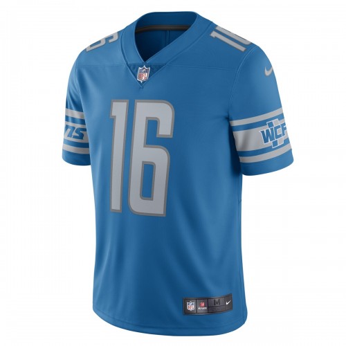 Jared Goff Detroit Lions Nike Vapor Limited Jersey - Blue