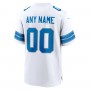 Detroit Lions Nike Custom Game Jersey - White