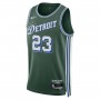 Jaden Ivey Detroit Pistons Nike 2022/23 Swingman Jersey - City Edition - Green