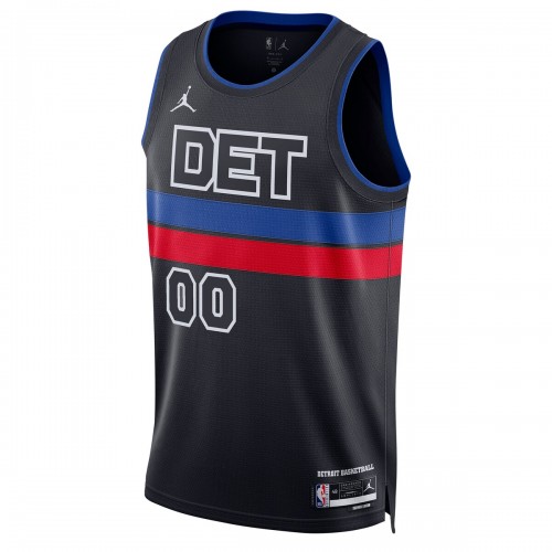 Detroit Pistons Jordan Brand Unisex 2022/23 Swingman Custom Jersey - Statement Edition - Blue