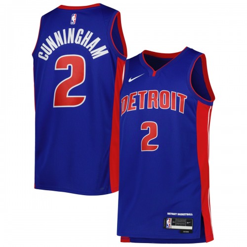 Cade Cunningham Detroit Pistons Nike Unisex 2022/23 Swingman Jersey - Icon Edition - Blue