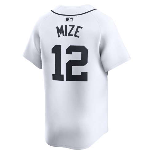 Casey Mize Detroit Tigers Nike Home Limited Player Jersey - White