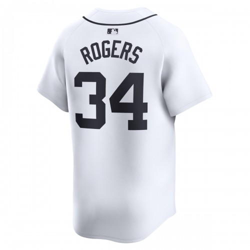 Jake Rogers Detroit Tigers Nike Home Limited Player Jersey - White