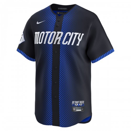 Javier Baez Detroit Tigers Nike 2024 City Connect Limited Jersey - Navy