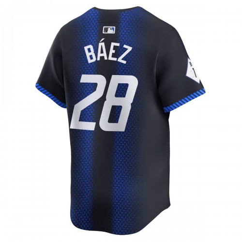 Javier Baez Detroit Tigers Nike 2024 City Connect Limited Jersey - Navy