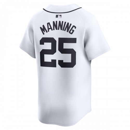 Matt Manning Detroit Tigers Nike Home Limited Player Jersey - White