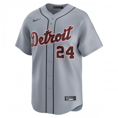 Miguel Cabrera Detroit Tigers Nike Road Limited Player Jersey – Gray