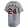 Miguel Cabrera Detroit Tigers Nike Road Limited Player Jersey – Gray