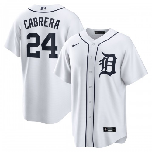 Miguel Cabrera Detroit Tigers Nike Home Replica Player Name Jersey - White