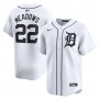 Parker Meadows Detroit Tigers Nike Home Limited Player Jersey - White