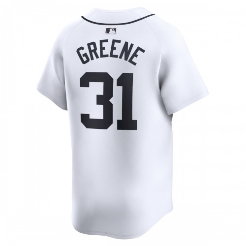 Riley Greene Detroit Tigers Nike Home Limited Player Jersey - White