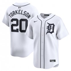 Spencer Torkelson Detroit Tigers Nike Home Limited Player Jersey - White Spencer Torkelson Detroit Tigers Nike Home Limited Player Jersey - White