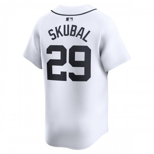 Tarik Skubal Detroit Tigers Nike Home Limited Player Jersey - White