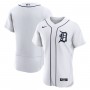 Detroit Tigers Nike Home Logo Authentic Team Jersey - White