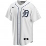 Detroit Tigers Nike Home Replica Custom Jersey - White
