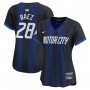 Javier Baez Detroit Tigers Nike Women's 2024 City Connect Limited Jersey - Navy