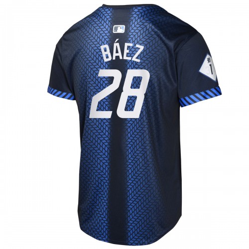 Javier Baez Detroit Tigers Nike Youth 2024 City Connect Limited Jersey - Navy