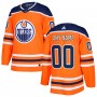 Edmonton Oilers adidas Authentic Custom Jersey - Orange