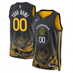 Golden State Warriors Nike Unisex 2022/23 Swingman Custom Jersey - City Edition - Black Golden State Warriors Nike Unisex 2022/23 Swingman Custom Jersey - City Edition - Black