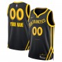 Golden State Warriors Nike Unisex 2023/24 Custom Swingman Jersey - Black - City Edition